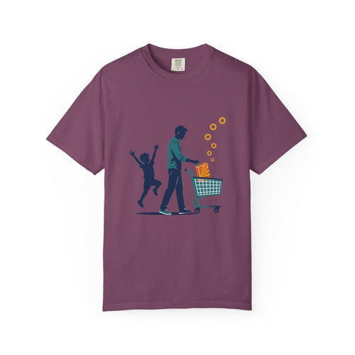 Aisle Joy Tee Berry front mockup