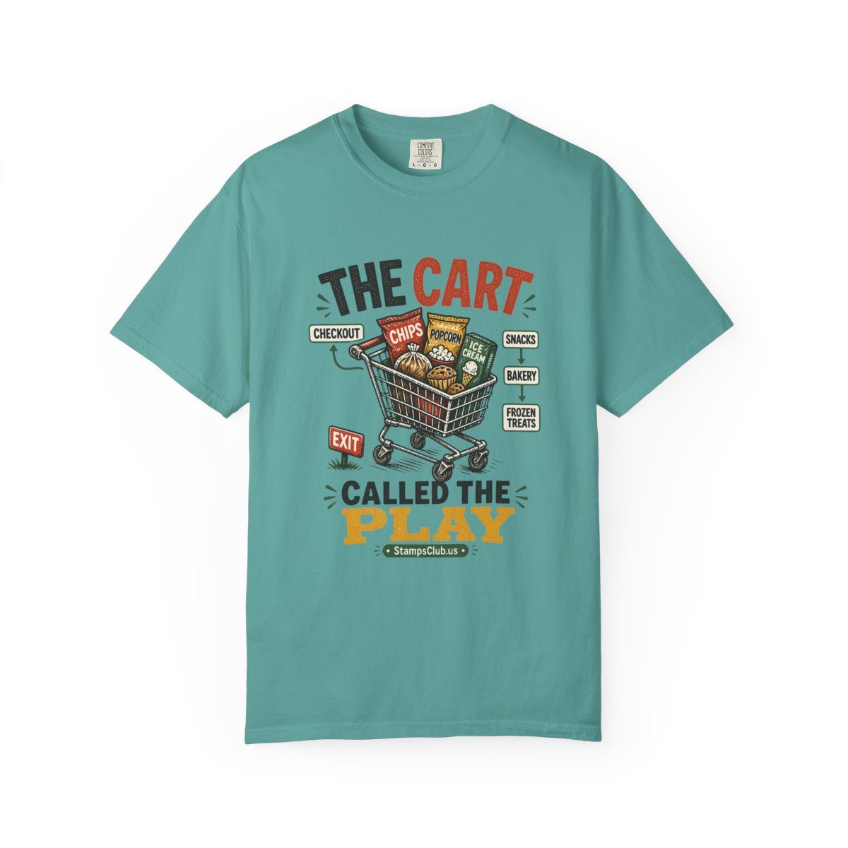 Aisle Rebound Tee primary mockup