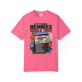 Bennies World Tour Streetwear Tee Crunchberry front mockup