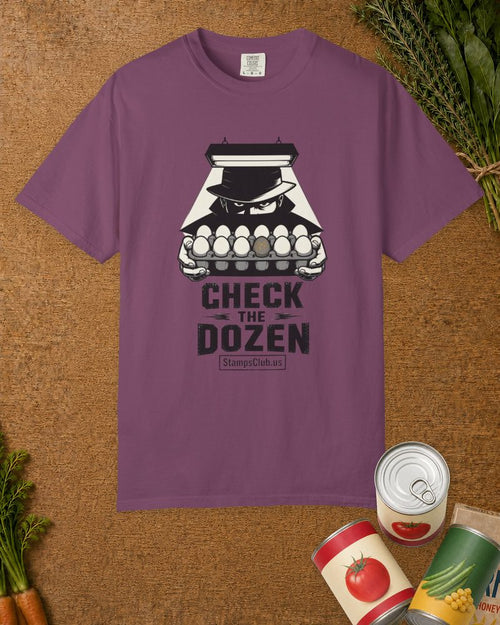 Carton Under Interrogation Tee Berry in-context mockup
