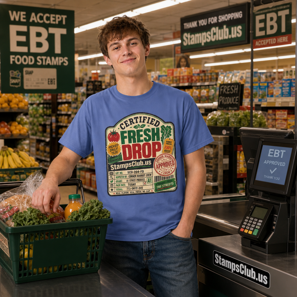 Certified Fresh Drop FarmersMarket Tee primary mockup