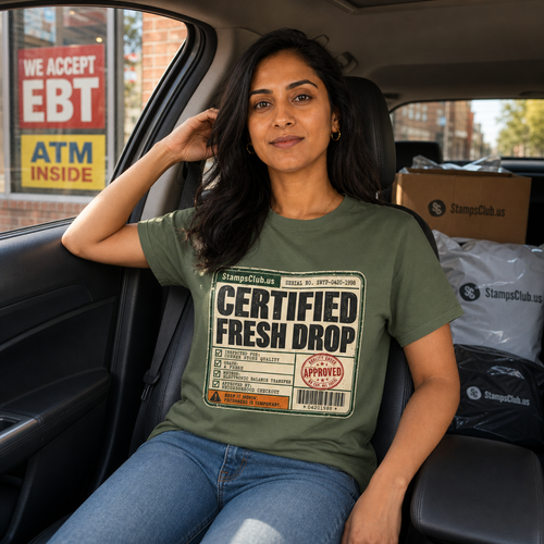 Certified Fresh Drop Vintage Tee primary mockup