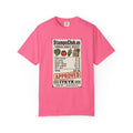 Club Receipt Tee FarmersMarket Tee Crunchberry front mockup