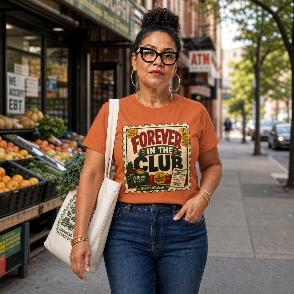 Forever Club FarmersMarket Tee primary mockup