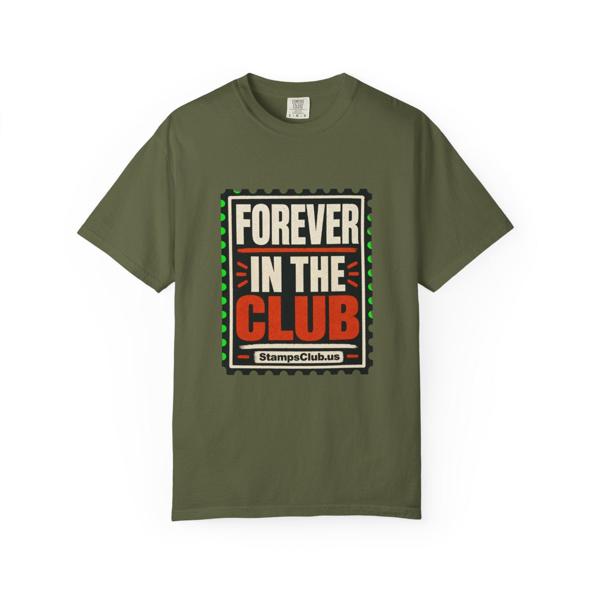 Forever Club Minimalist Tee Hemp front mockup