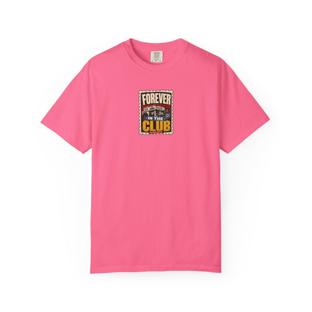 Forever Club Streetwear Tee Crunchberry front mockup