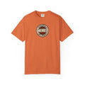 Official Member Stamp Streetwear Tee Burnt Orange front mockup