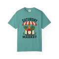 Saturday Market Tee Seafoam front mockup