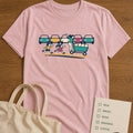 Mom on Cart Tee Blossom product mockup