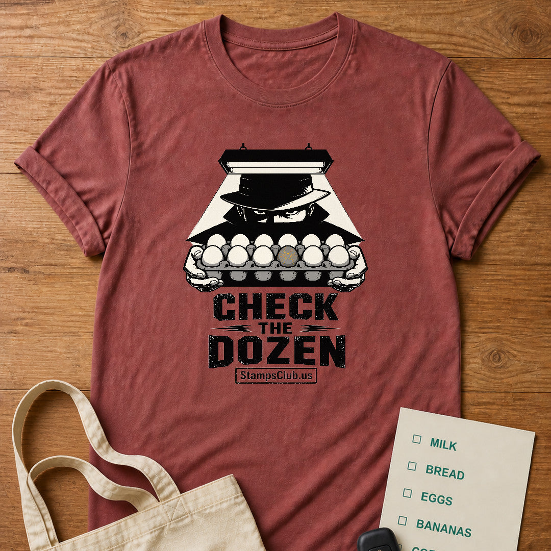 Carton Under Interrogation Tee Brick product mockup