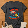 Checkout Sprint Tee Graphite product mockup