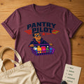Pantry Pilot Tee Berry product mockup
