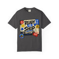 Ready Shop Card Streetwear Tee Graphite front mockup