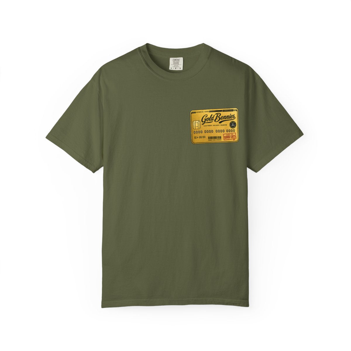 GOLD BENNIES Minimalist Tee Hemp front mockup