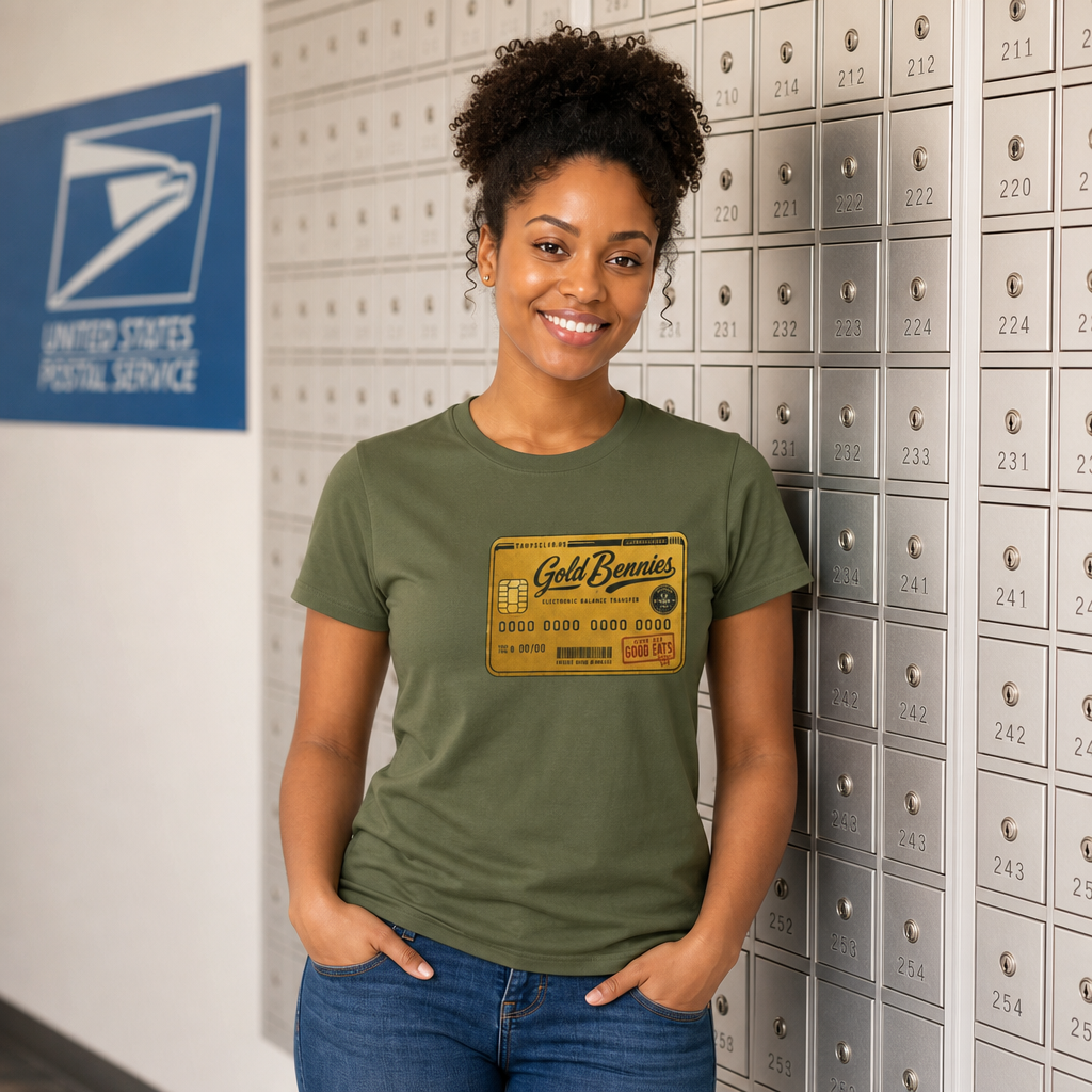 GOLD BENNIES Minimalist Tee primary mockup