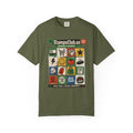 Stamp Sheet Grid FarmersMarket Tee Hemp front mockup