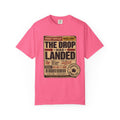 Drop Has Landed Vintage Tee Crunchberry front mockup